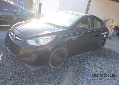 2014 Hyundai Accent Gls from USA, damaged, VIN KMHCT4AE1EU731411